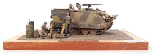 MUSEUM QUALITY MILITARY MODEL DIORAMA