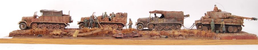 MUSEUM QUALITY MILITARY MODEL DIORAMA