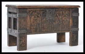 An early 20th century miniature apprentice piece w