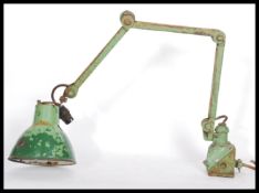 A vintage retro 20th century industrial wall mount