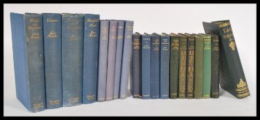 A collection of early 20th century hard backed Jane Austen books to include Eveleigh Nash &