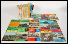 A collection of railway observer guides for British stream trains mostly from the 1960's including