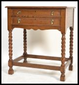 An A1 canteen of silver plated cutlery on legs by walker and hall, on square legs with a barney