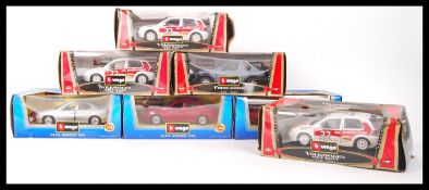 COLLECTION OFBURAGO 1:24 SCALE PRECISION DIECAST MODEL CARS
