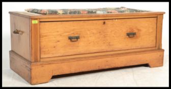 An Edwardian box window seat with single drawer ( converted from a Wardrobe )