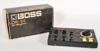 A vintage Boss Dr Rhyme amplifier complete in original box. Please see images. Measures: 7cm high