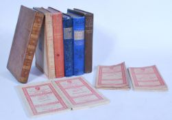 A collection of 19th and 20th century book to include, 'Baillie's Plays Vol III' published in London