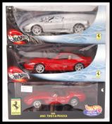 100% HOT WHEELS PRECISION DIECAST 1:18 SCALE FERRARI
