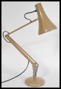 A vintage retro 20th century Herbert Terry Anglepoise lamp having an enamel pendant shade.