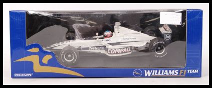 MINICHAMPS 1:18 SCALE DIECAST MODEL FORMULA ONE CAR