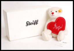 STEIFF LIMITED EDITION ' FABIAN - I LOVE YOU ' TEDDY BEAR
