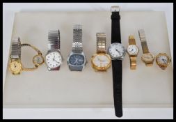 A collection of 20th century vintage watches to include ladies watches by Sekonda, Lorus, Siglo,