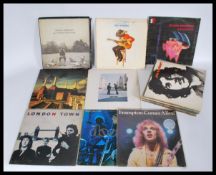 Vinyl Records - A good collection of vinyl long play LP records to include Family, Fleetwood Mac -