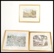 Graham Clark - A framed and glazed signed limited edition print of Bristol, titled Very Great