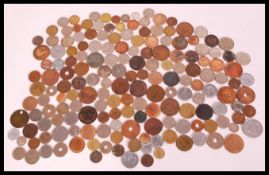 A collection of world coins to include 18th centur