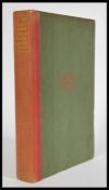 The Discoverie of Witchcraft by John Rodker, London, 1930. Hardcover with a red device stamped in