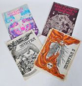 A group of four vintage 20th century Gandalf's Garden Magazine and Mantra magazines to include issue