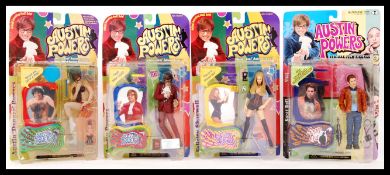 MCFARLANE TOYS ' AUSTIN POWERS ' CARDED ACTION FIGURES