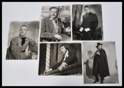 Terence Morgan : 1950's actor - hand signed cinema brochure for 1954 film ' Svengali ' along with