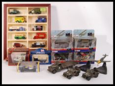 CORGI , LLEDO , MATCHBOX AND MILITARY DIECAST SCALE MODEL VEHICLES