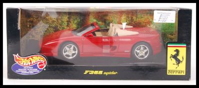 HOT WHEELS PRECISION DIECAST MODEL 1:18 SCALE FERRARI