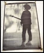 A vintage 1980's retro music poster for the Cure Boys Don't Cry (New Voice. Club Remix) featuring