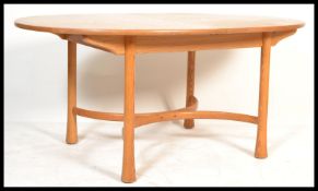 Ercol - Saville Range model 926 table - A vintage mid 20th century light beech and elm dining