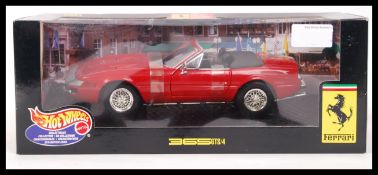 HOT WHEELS FERRARI 1:18 SCALE PRECISION BOXED DIECAST MODEL