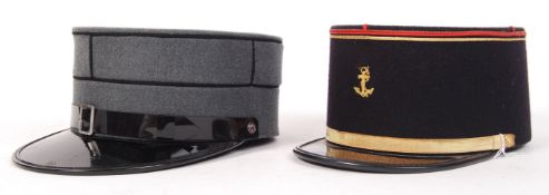 CONTEMPORARY 20TH CENTURY FRENCH KEPI UNIFORM HATS
