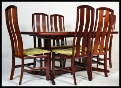 A vintage 20th century retro divine Danish dining