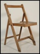 An early 20th century air ministry folding wooden