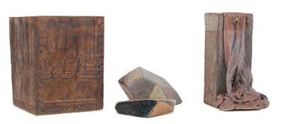 SYLVIA MORRIS ( BRITISH 20TH CENTURY ) STUDIO ART POTTERY COLLECTION