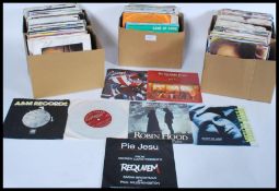 Vinyl Records - A large collection of vinyl 7