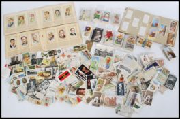 A collection of vintage 20th century cigarette cards Player's cigarettes 'An Album of Film Stars',