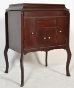 An Edwardian Concert Grande floor standing mahogan