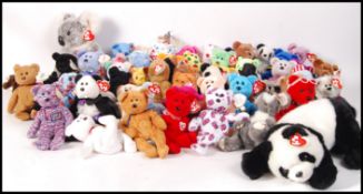 ASSORTED TY BEANIE BABY BEAN BAG TEDDY BEARS AND ANIMALS