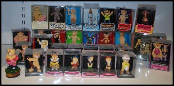 A collection of boxed Bad Taste Bears to include Snow White and the Seven Dwarves bears, Frosty