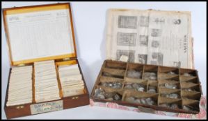 A selection of 20th century watch glasses to include a large selection of sizes with makers stickers