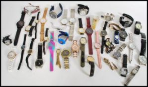 A collection of ladies and gents wrist watches to include Stuhrling,Accurist, GT, Sekonda, Lorus,