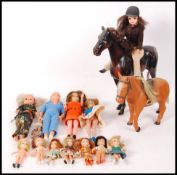 ASSORTED VINTAGE PEDIGREE MADE SINDY AND HASBRO MA