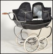 VINTAGE SILVER CROSS COACH BUILT DOLLS PRAM