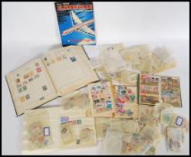 Vintage all world stamp collection. Mint/used, albums and packets.