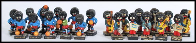 A collection of vintage / retro 20th Century Robertson's point of sale advertising figures to