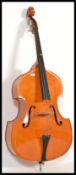 A 20th Century Andreas Zeller double bass, applied