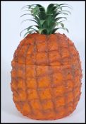 A vintage retro 20th century Britvic pineapple ice bucket complete with original liner. Measures