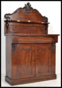 A 19th Century Victorian mahogany chiffonier havin
