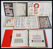 A collection of stamps from around the world, dating from the Edwardian period, to include Edwardian