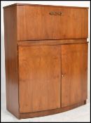 A 19th century Victorian pine blanket box coffer chest having drop handles, the hinged lid opening