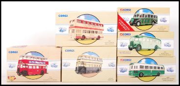 ASSORTED CORGI CLASSICS SCALE DIECAST MODEL PUBLIC TRANSPORT