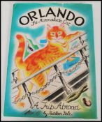 An illustrated children's book of Orlando the Marmalade Cat A Trip Abroad by Kathleen Hale published